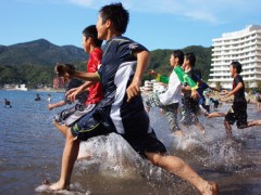 成立学园高校校静冈校园野外活动