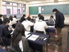 明治学院高等学校书法教室