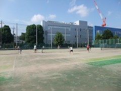 东京都立八王子东高等学校网球场