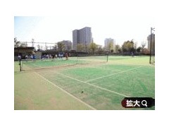 东京成德大学高校网球场