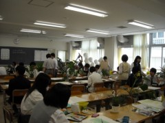 东京都立调布南高等学校美术室