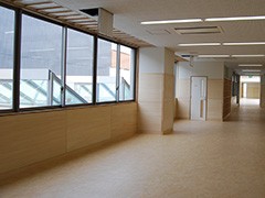 日出学园高校 走廊