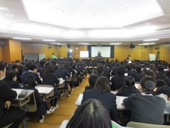 東京都立雪谷高等学校演讲会
