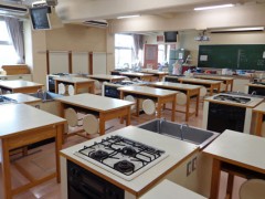 千叶商科大学附属高校 料理教室