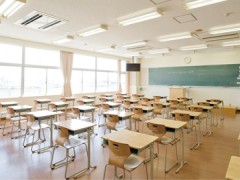 东京电机大学高校校园风光教室