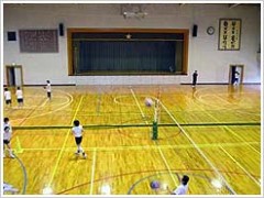 东京学馆高校 第1体育馆内部