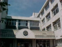 东京都立田园调布高等学校正面