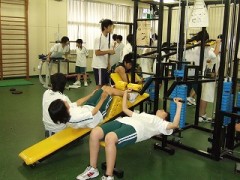 东京都立江北高等学校训练场