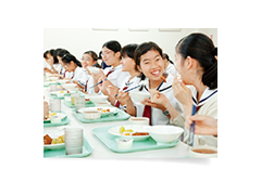 学校的午餐时间