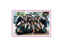 纯真高等学校 学生合影