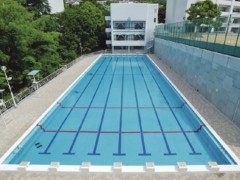 雲雀丘学園高等学校50m游泳池