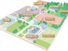 函馆白百合学园高校地图