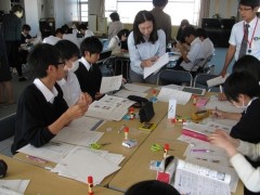北海高等学校上课