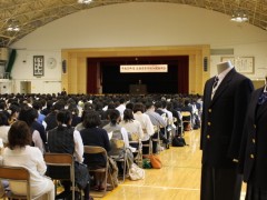 北海高等学校上课