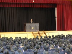 北海高等学校入学式