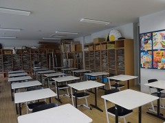 云雀丘学园高等学校校园风光之整洁优雅的教室