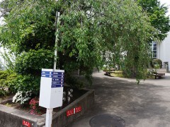 云雀丘学园高等学校校园一角