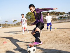 池田高等学校社团活动足球课