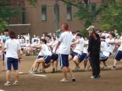 工学院大学附属高中体育祭-拔河