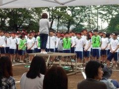 工学院大学附属高中体育祭-家长会会长宣言