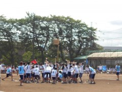 工学院大学附属高中体育祭-扔沙包