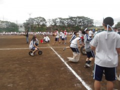 工学院大学附属高中体育祭-障碍跑