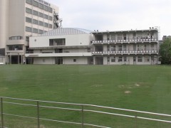  好文学园女子高等学校校园风景之教学楼、体育馆