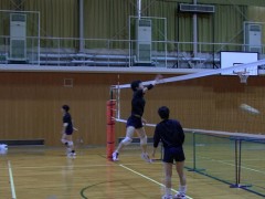 好文学园女子高等学校社团活动之排球部