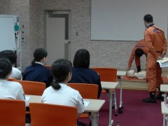 好文学园女子高等学校安全急救措施课程