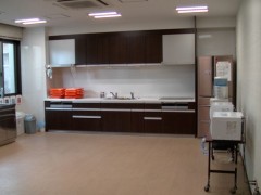 冲绳尚学高等学校学生宿舍厨房