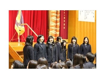 好文学园女子高中入学仪式