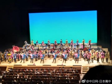 八王子高中2018年学校开学仪式