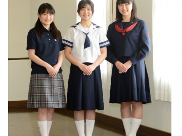 中日网代理的三所女子高中 制服大比拼