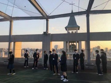 工学院大学附属高中3校联合交流会——访问圣学院高中