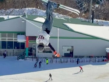 战胜恐惧——工学院大学附属高中高二学生获得双板滑雪冠军！